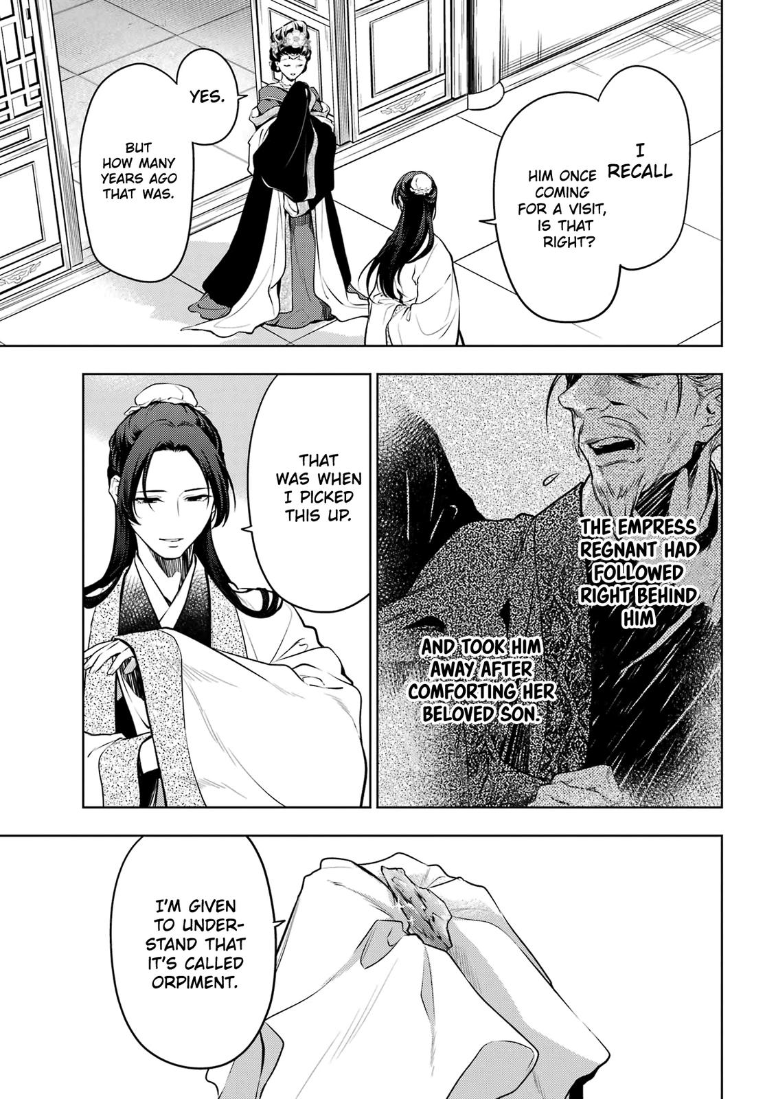 Kusuriya no Hitorigoto Chap 58 - Next Chap 59