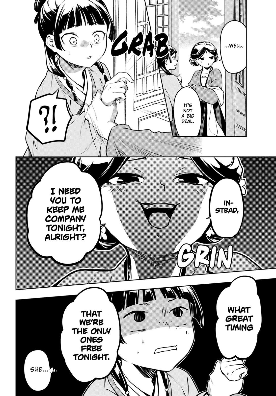 Kusuriya no Hitorigoto Chap 59 - Next Chap 60