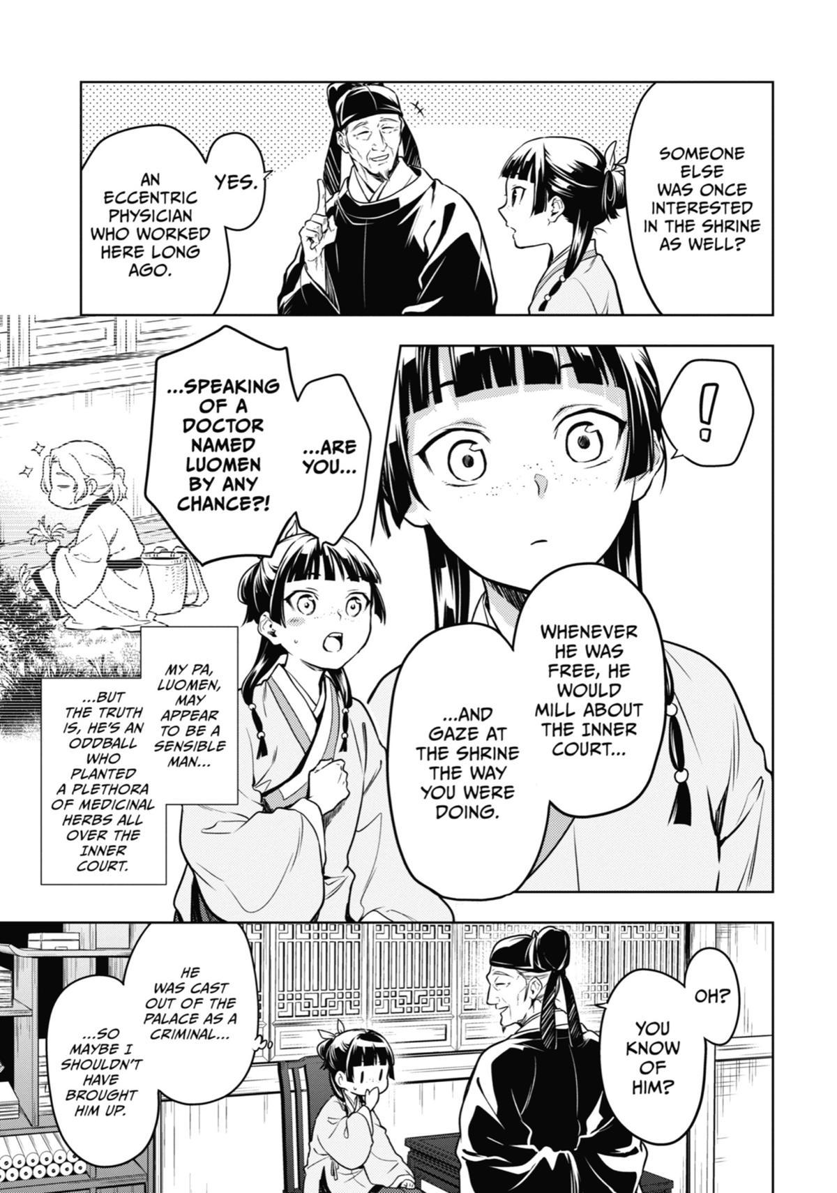 Kusuriya no Hitorigoto Chap 53 - Next Chap 54