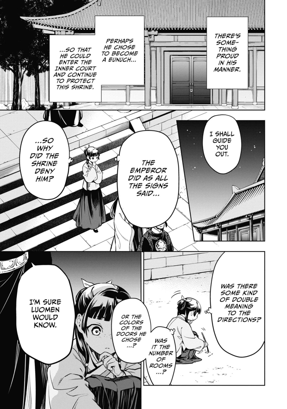 Kusuriya no Hitorigoto Chap 53 - Next Chap 54