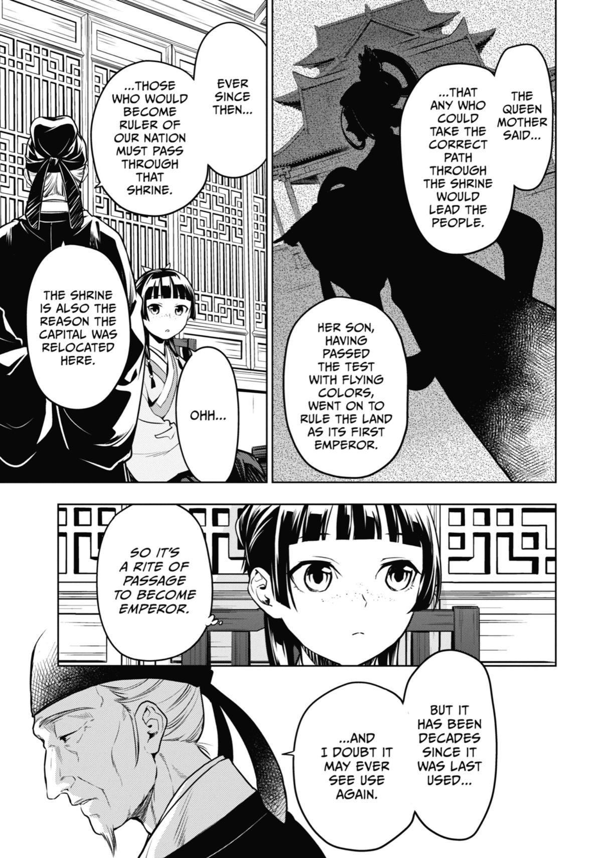 Kusuriya no Hitorigoto Chap 53 - Next Chap 54