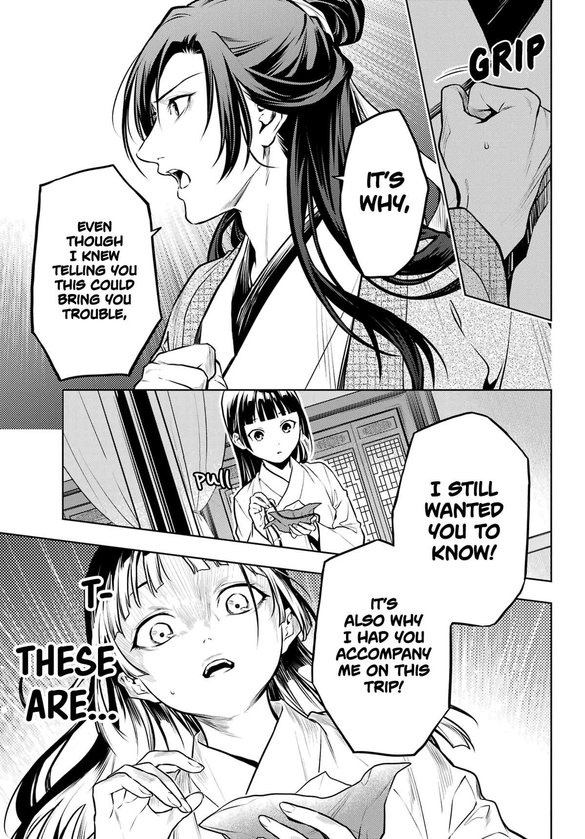 Kusuriya no Hitorigoto Chap 64 - Next Chap 65