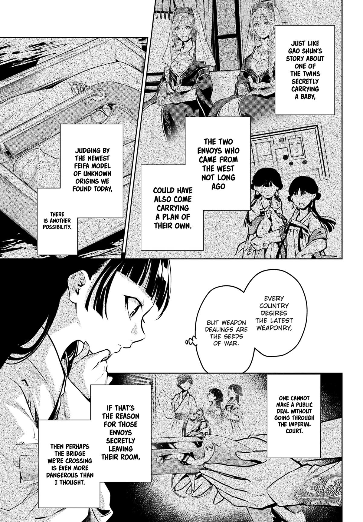 Kusuriya no Hitorigoto Chap 64 - Next Chap 65