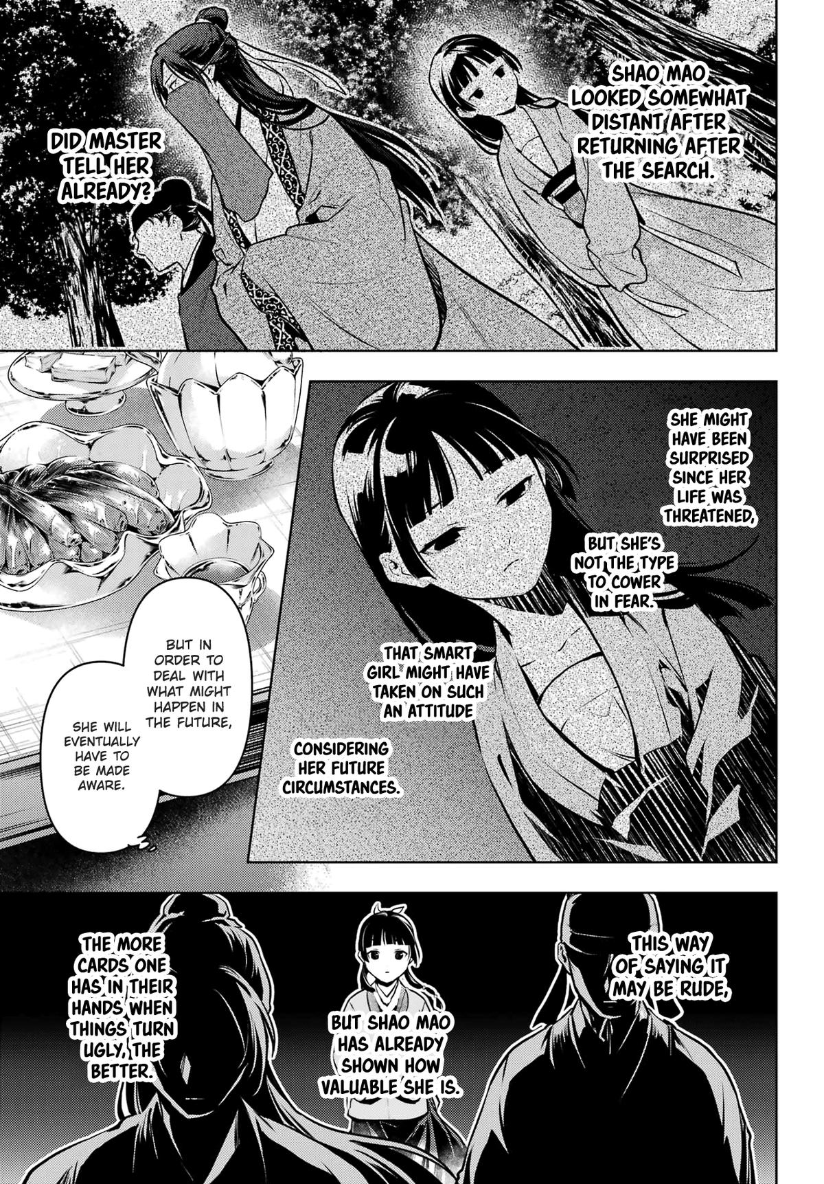 Kusuriya no Hitorigoto Chap 64 - Next Chap 65