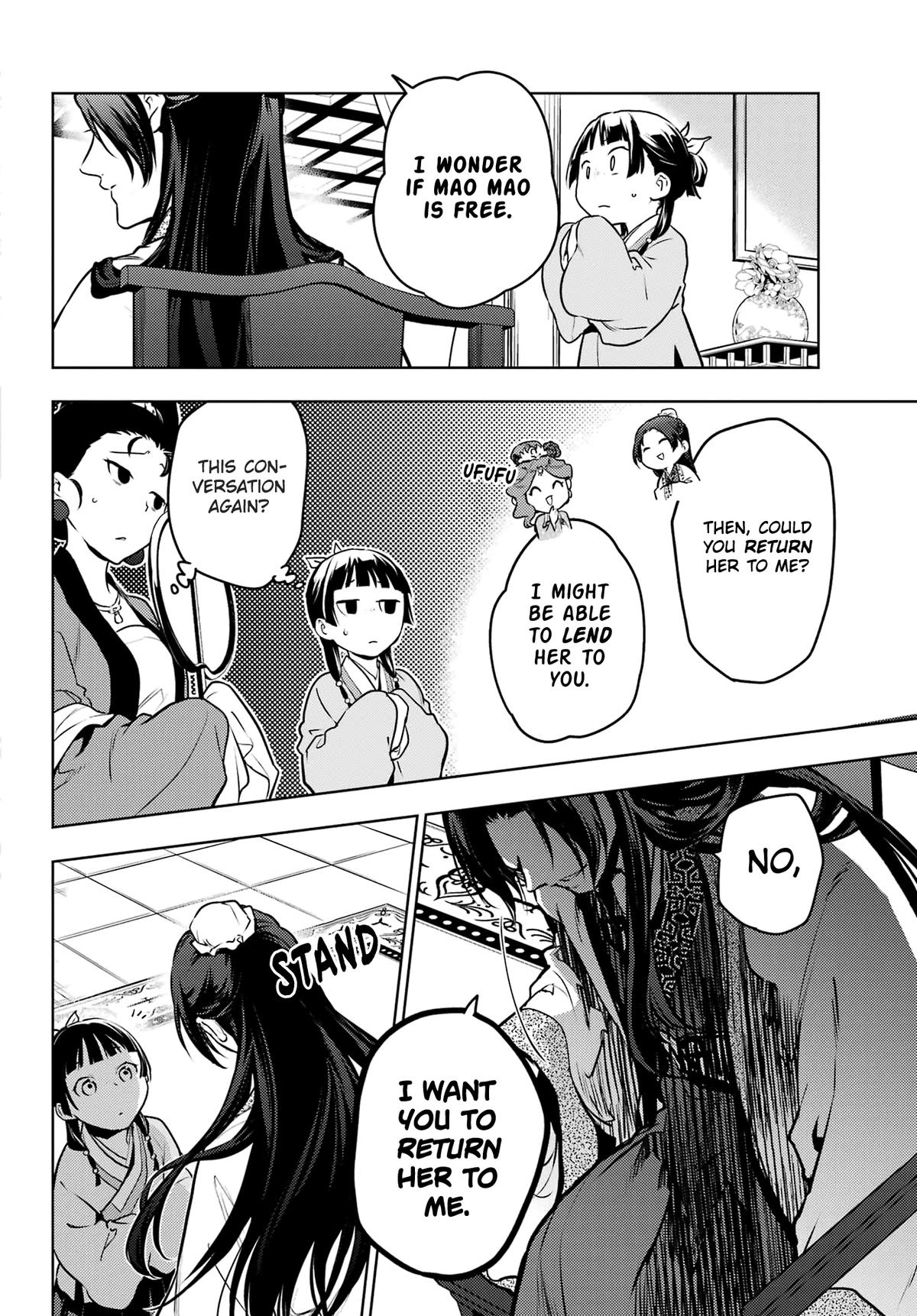 Kusuriya no Hitorigoto Chap 66 - Next Chap 67