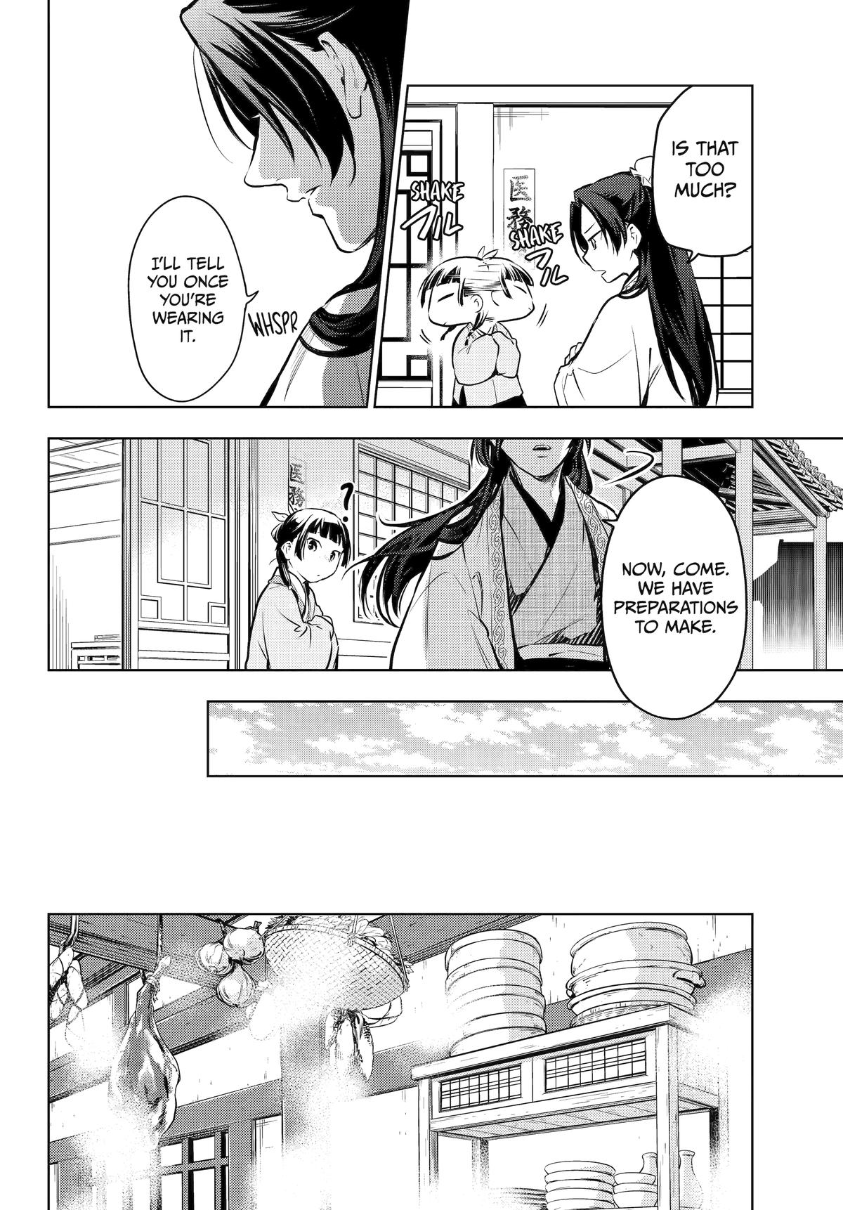 Kusuriya no Hitorigoto Chap 68 - Next Chap 69