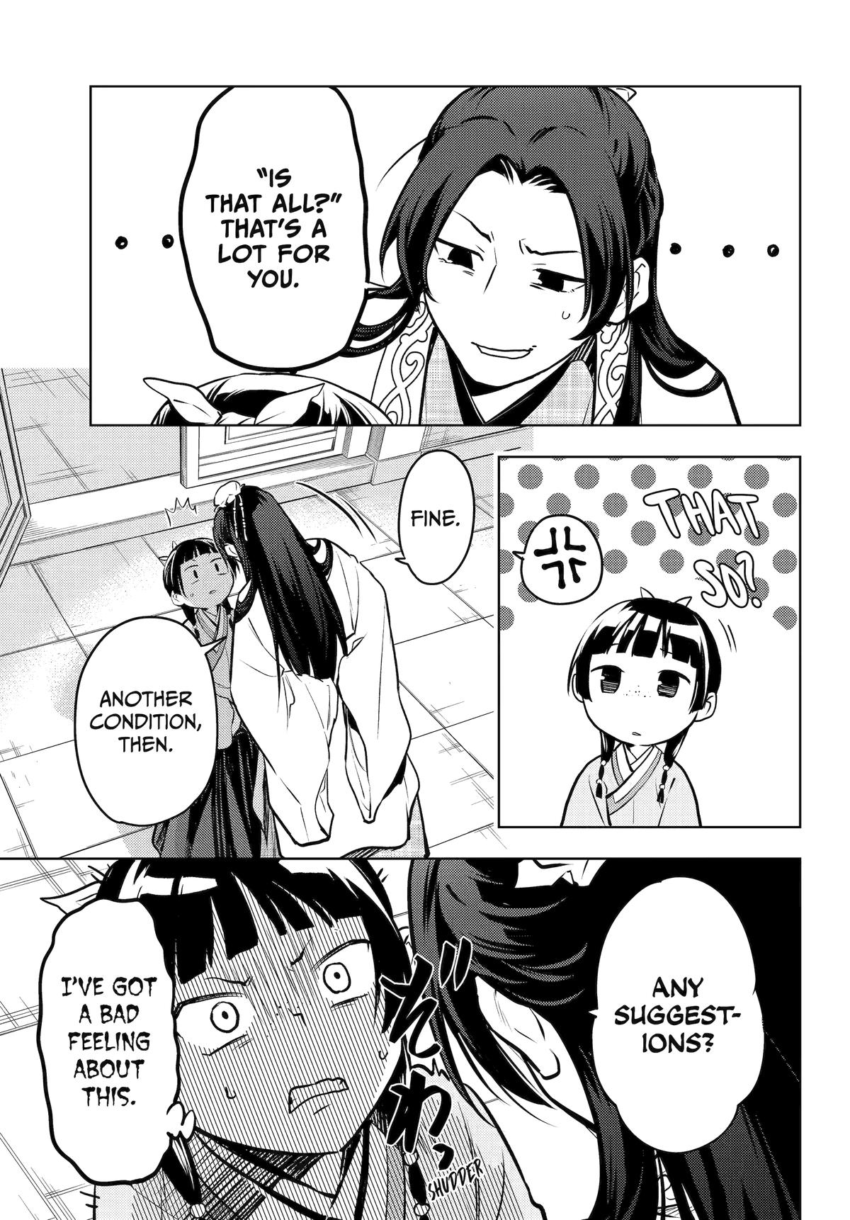 Kusuriya no Hitorigoto Chap 68 - Next Chap 69