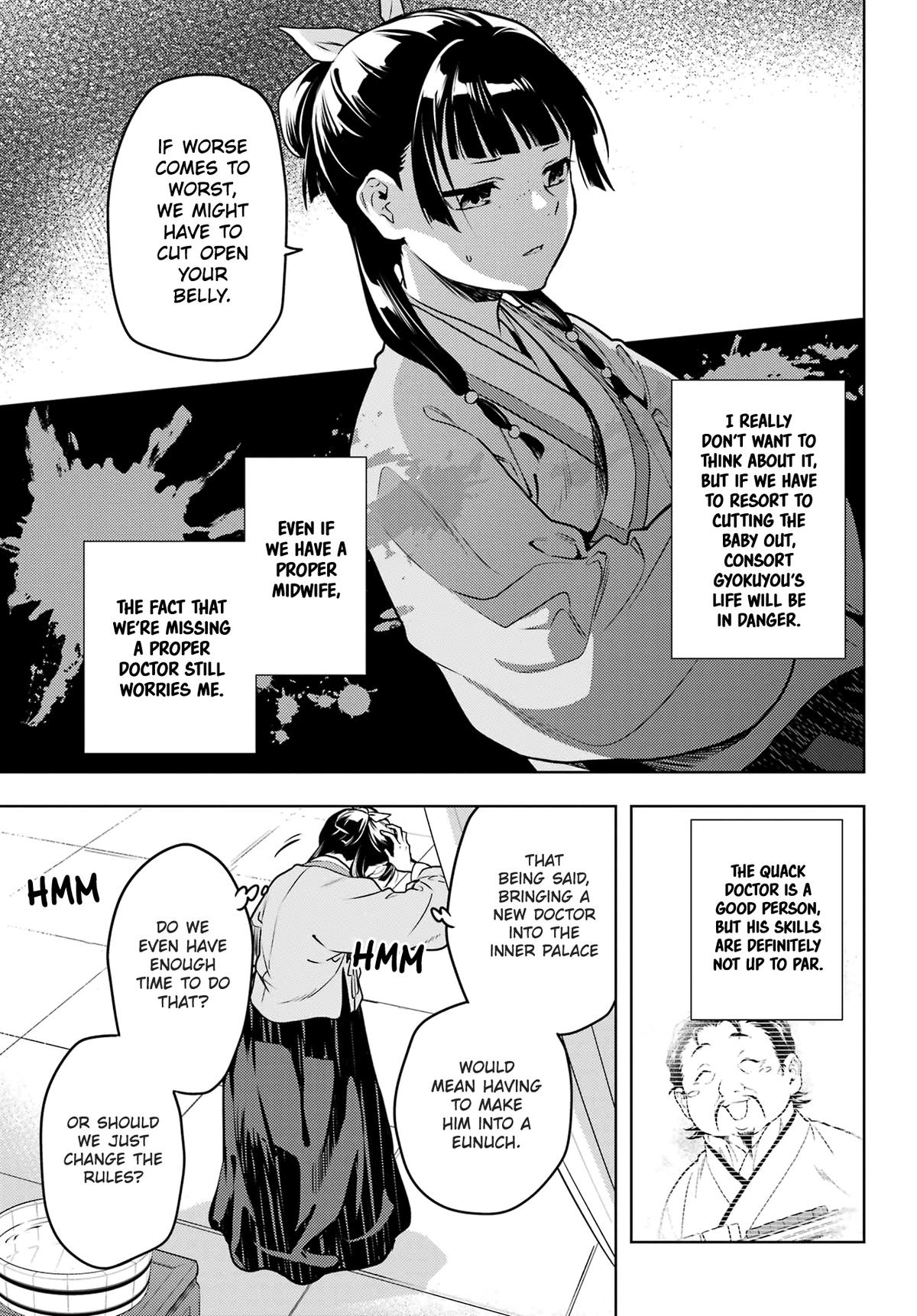 Kusuriya no Hitorigoto Chap 69 - Next Chap 70