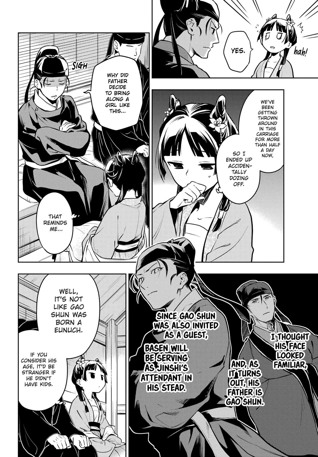 Kusuriya no Hitorigoto Chap 60 - Next Chap 61
