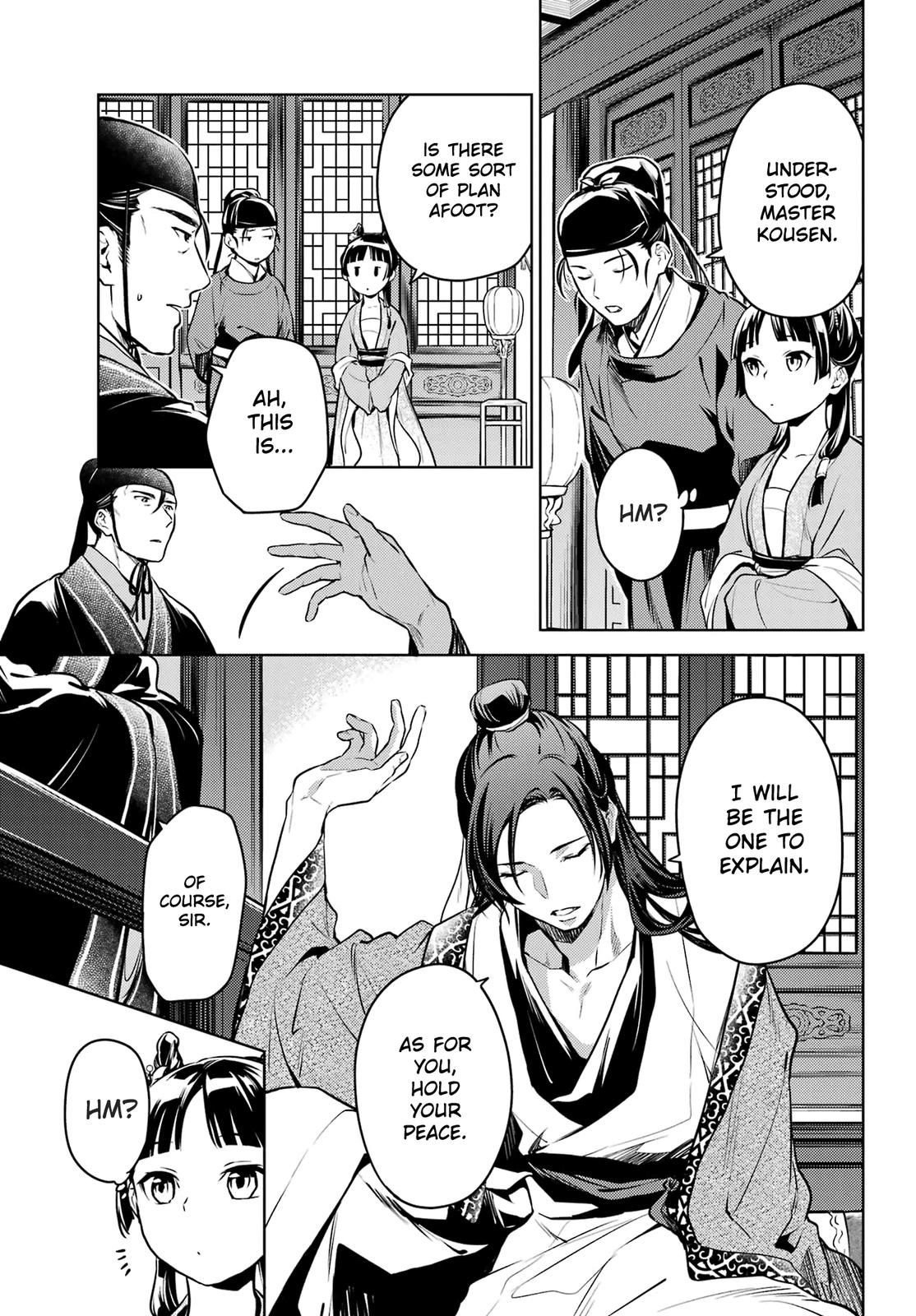 Kusuriya no Hitorigoto Chap 60 - Next Chap 61