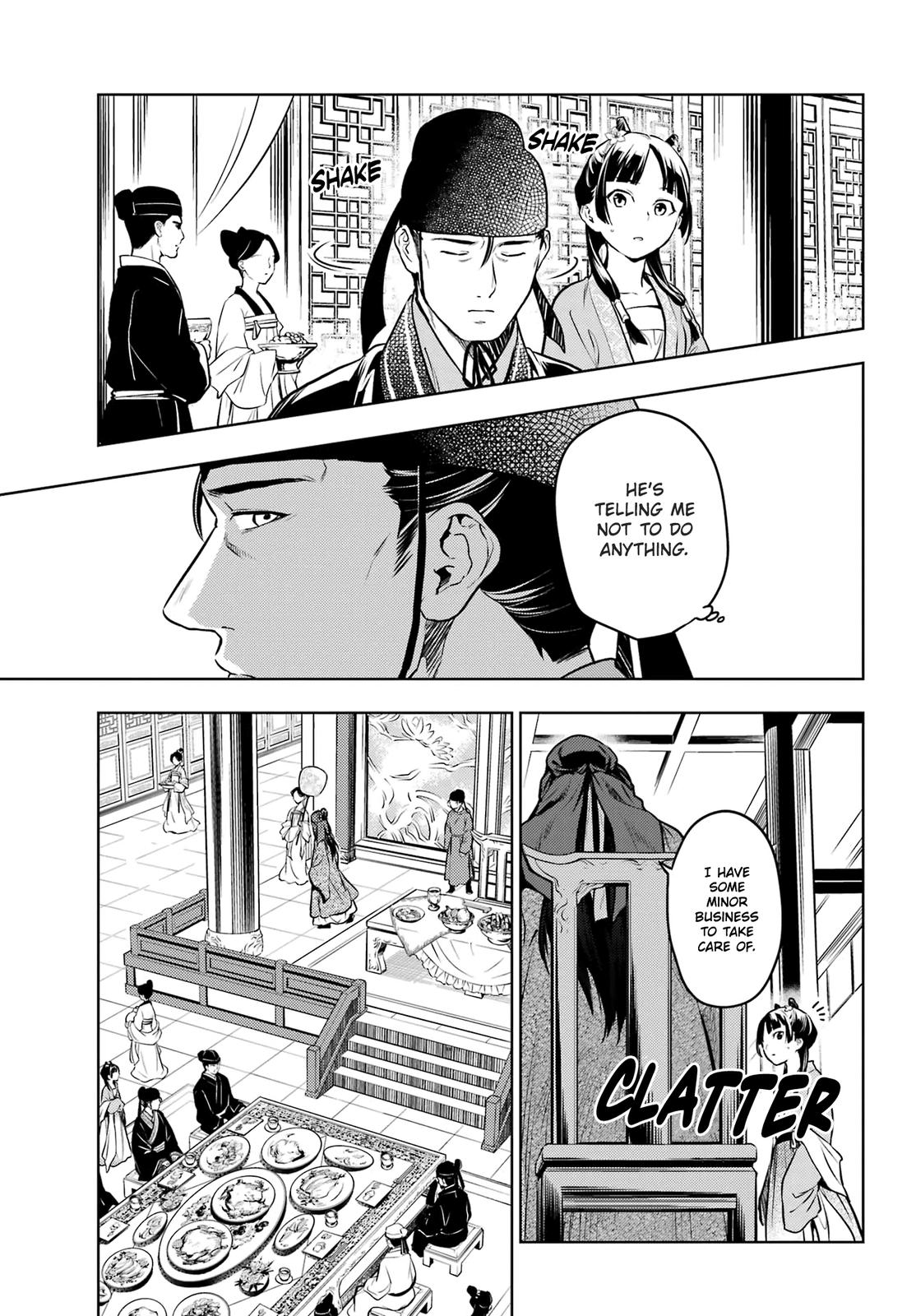 Kusuriya no Hitorigoto Chap 61 - Next Chap 62