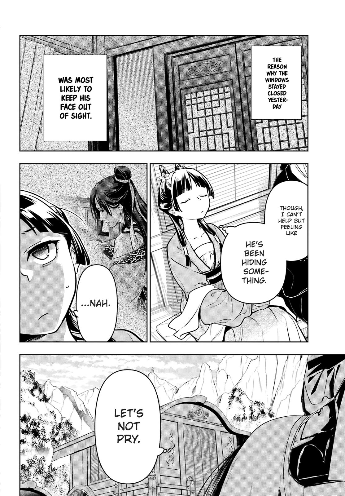 Kusuriya no Hitorigoto Chap 61 - Next Chap 62