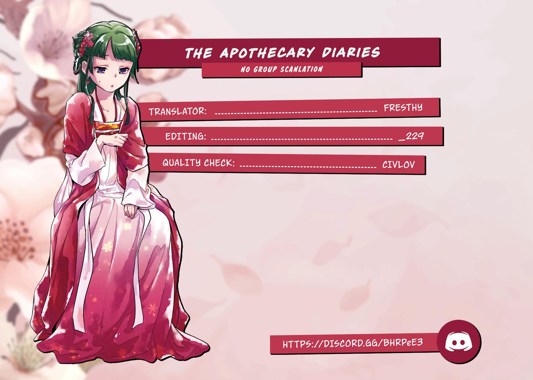 Kusuriya no Hitorigoto Chap 63.2 - Next Chap 64.2