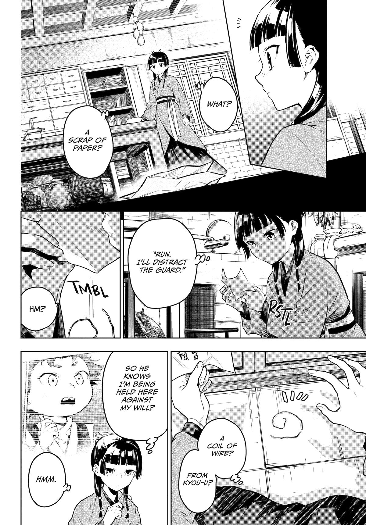 Kusuriya no Hitorigoto Chap 79 - Next Chap 80