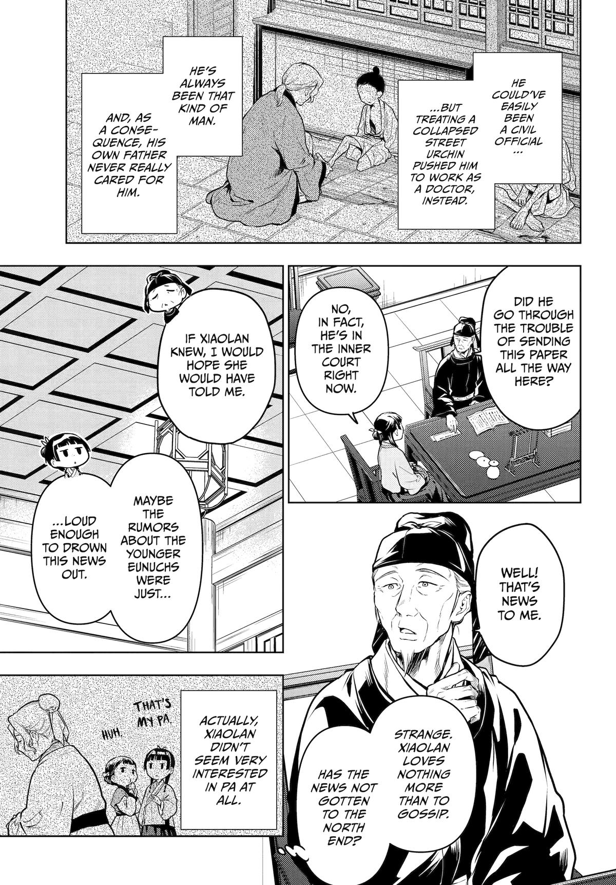 Kusuriya no Hitorigoto Chap 70 - Next Chap 71