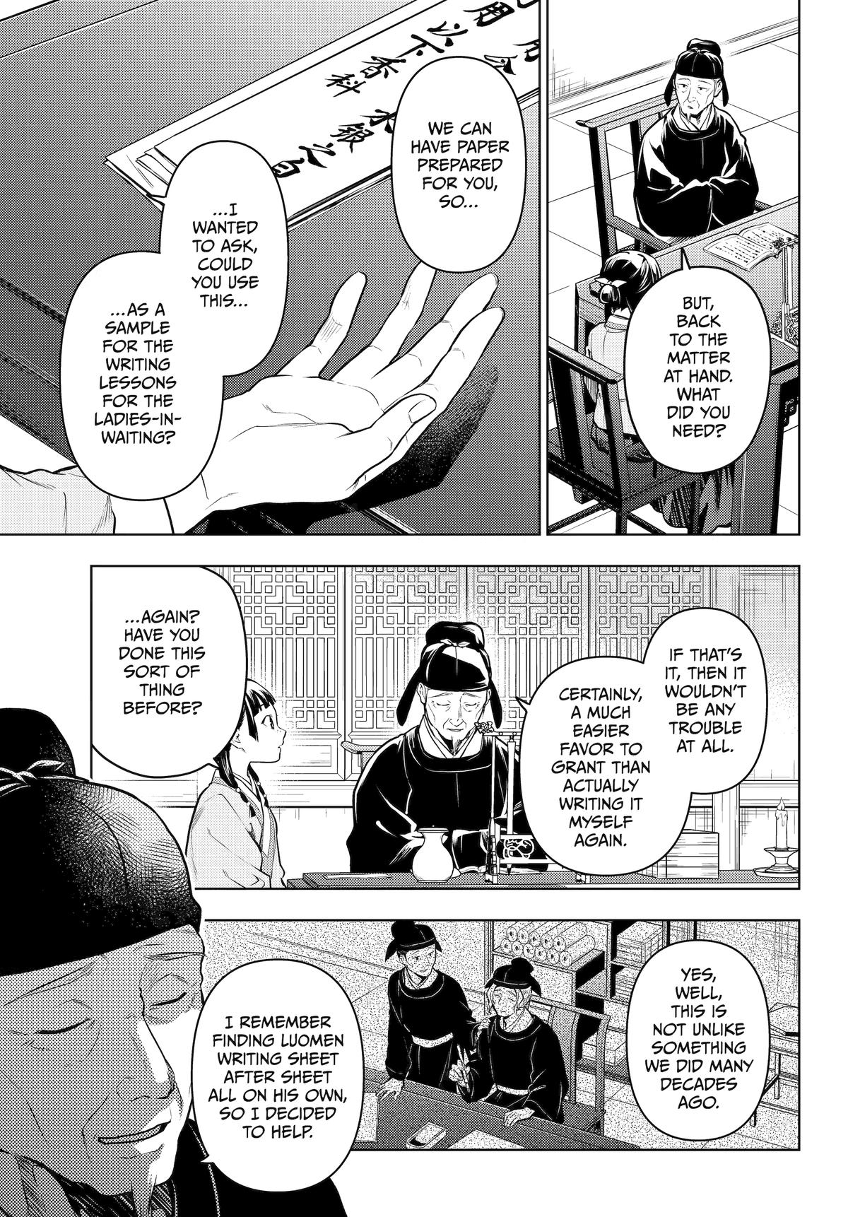 Kusuriya no Hitorigoto Chap 70 - Next Chap 71