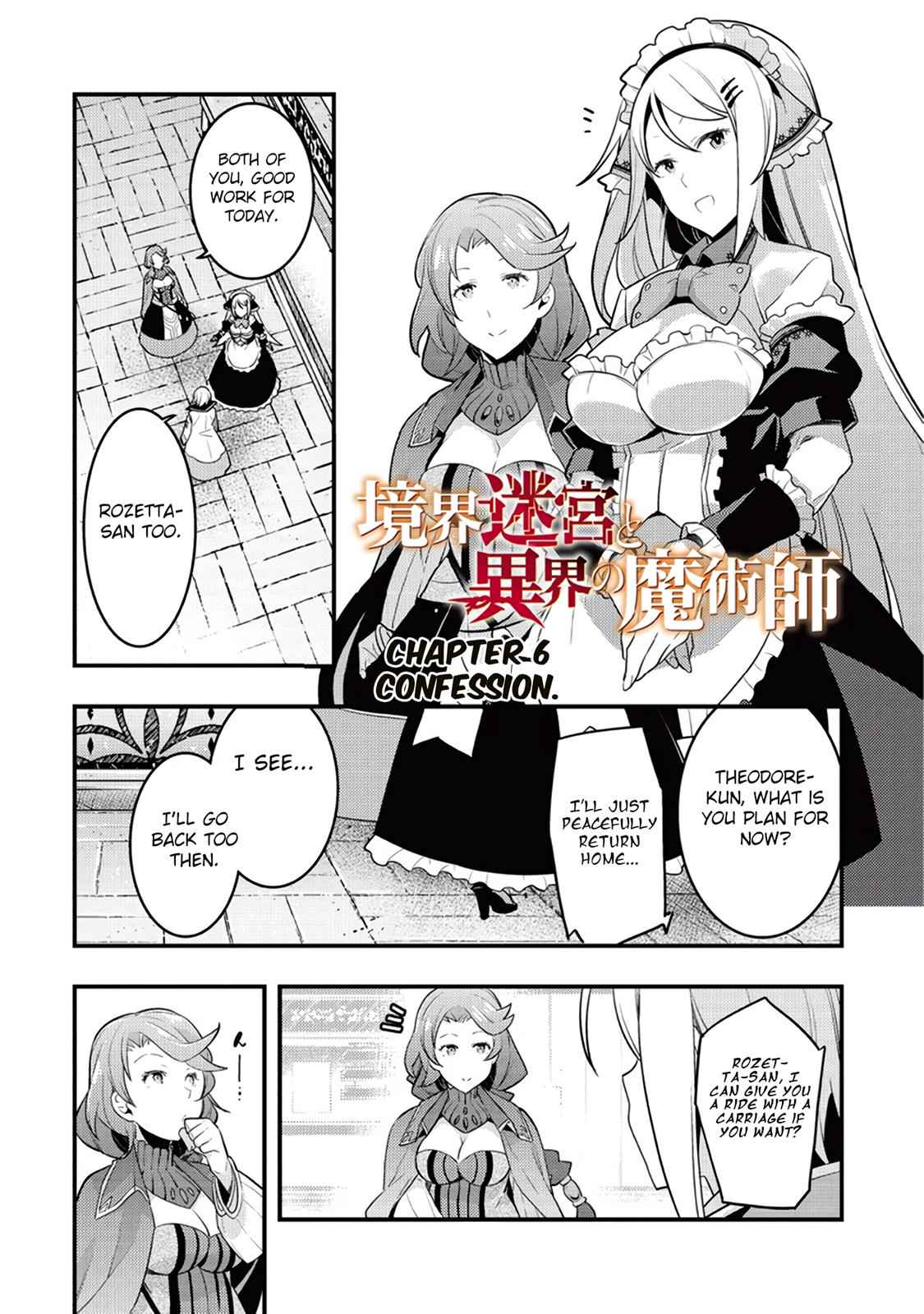 Kyoukai Meikyuu to Ikai no Majutsushi Chap 6 - Next Chap 7