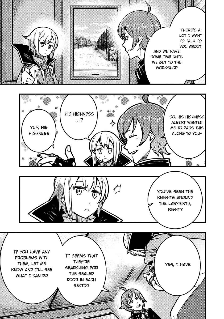 Kyoukai Meikyuu to Ikai no Majutsushi Chap 17 - Next Chap 18