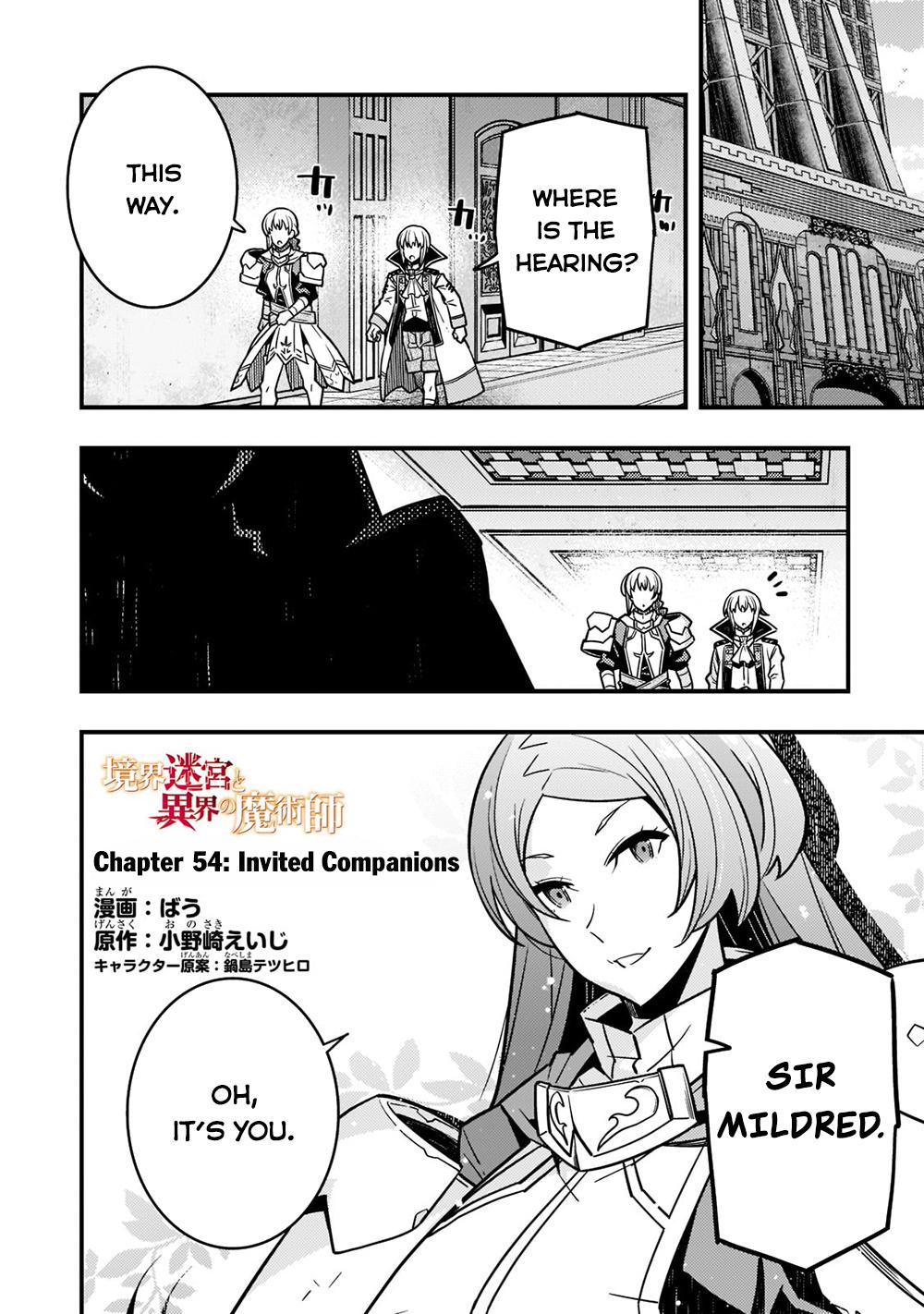 Kyoukai Meikyuu to Ikai no Majutsushi Chap 54 - Next Chap 55