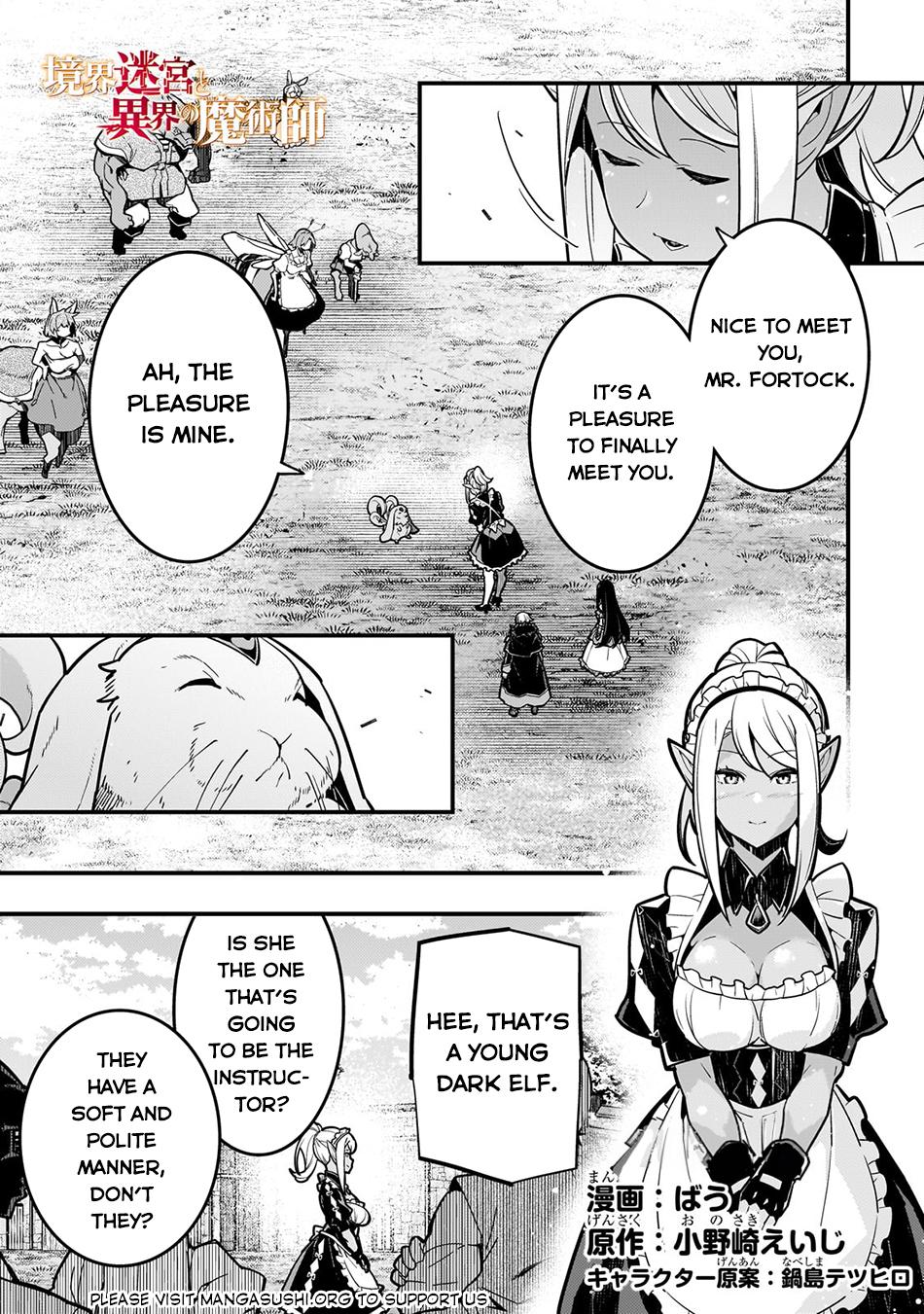 Kyoukai Meikyuu to Ikai no Majutsushi Chap 66 - Next Chap 67