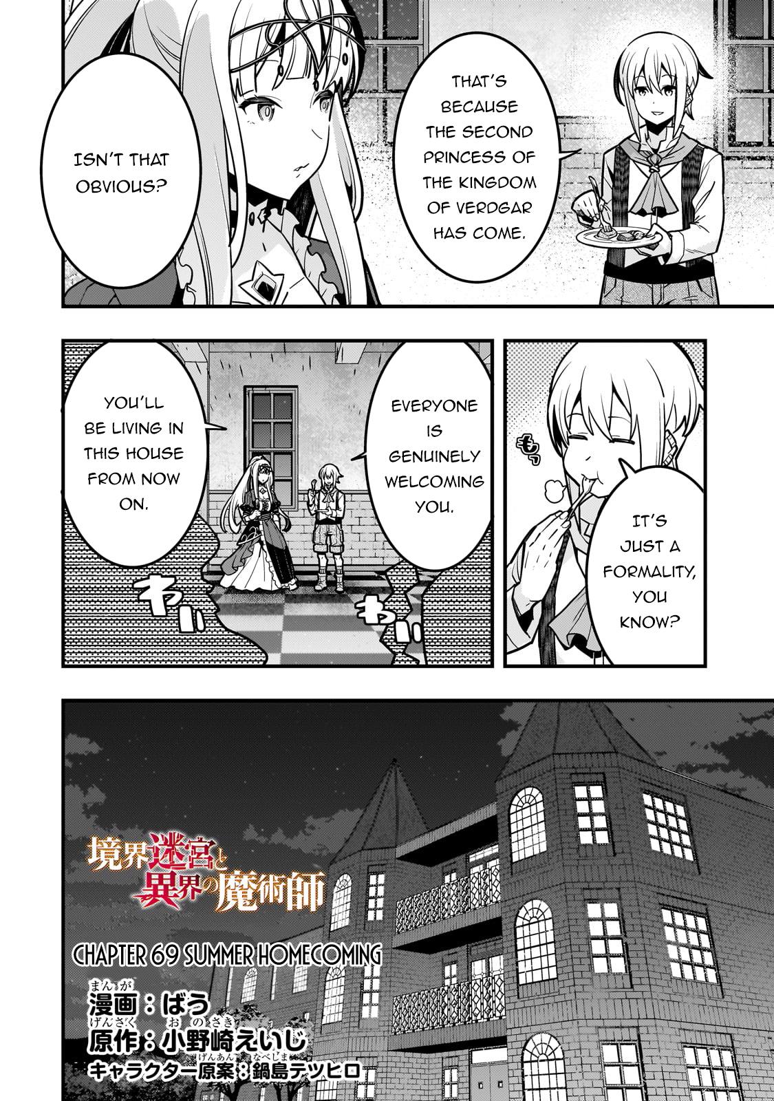 Kyoukai Meikyuu to Ikai no Majutsushi Chap 69 - Next Chap 70