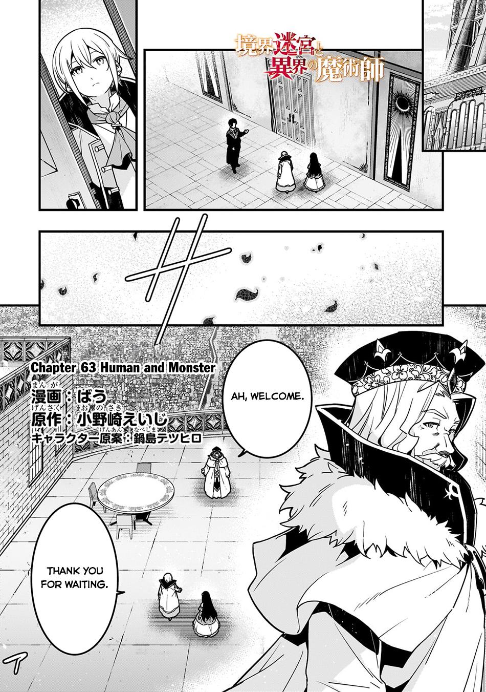 Kyoukai Meikyuu to Ikai no Majutsushi Chap 63 - Next Chap 64