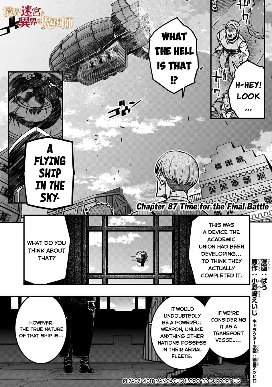 Kyoukai Meikyuu to Ikai no Majutsushi Chap 87 - Next Chap 88