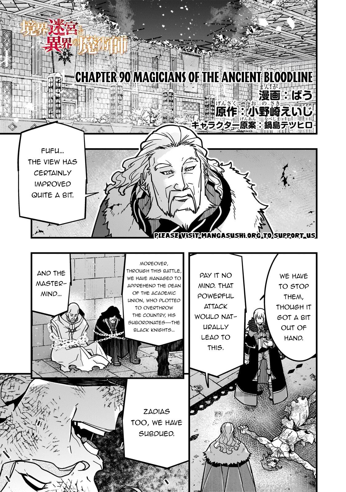 Kyoukai Meikyuu to Ikai no Majutsushi Chap 90 - Next Chap 91