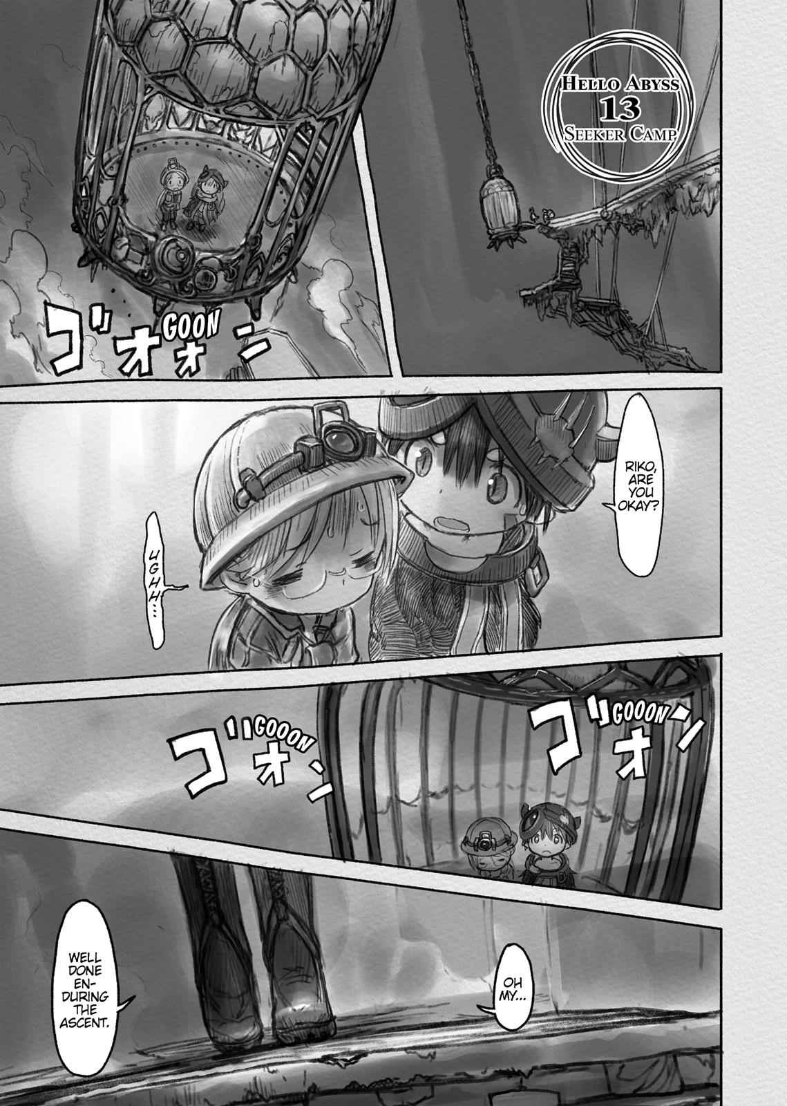 Made in Abyss Chap 13 - Next Chap 14