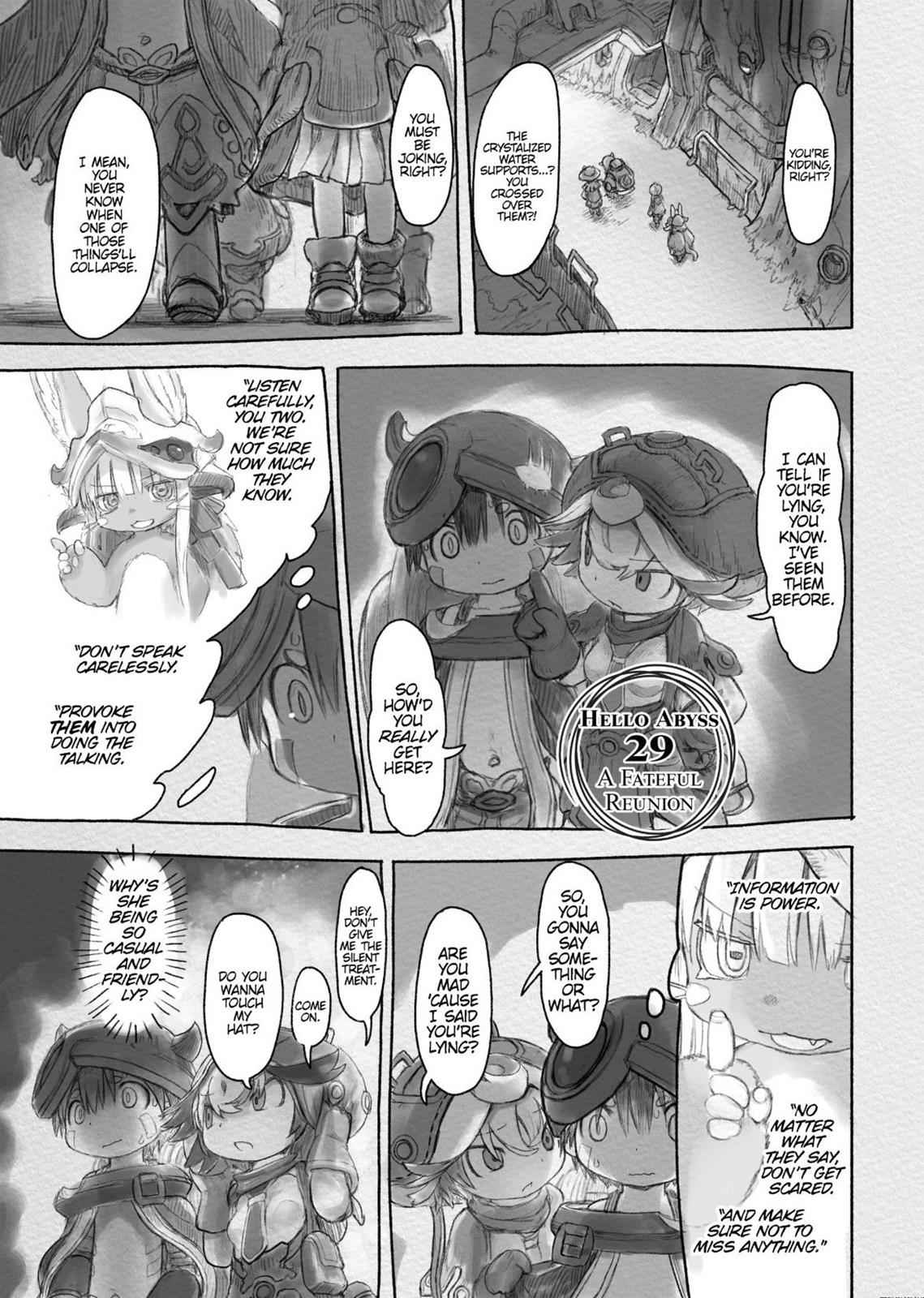 Made in Abyss Chap 29 - Next Chap 30