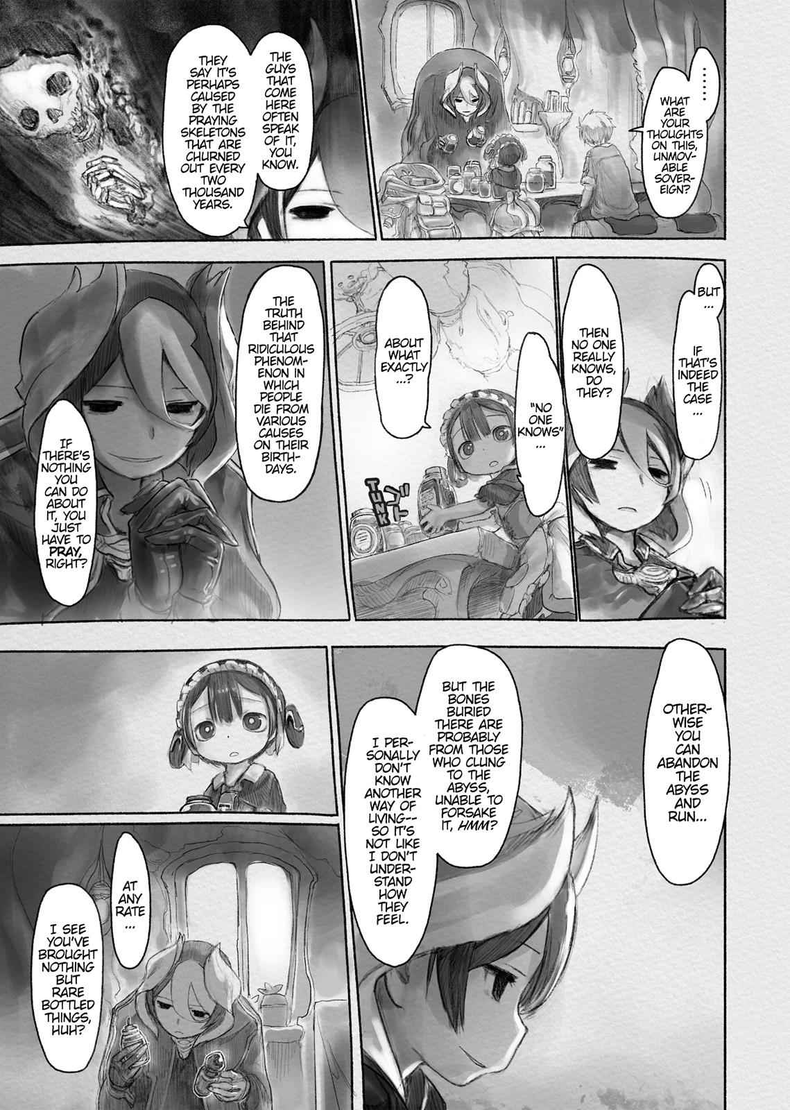 Made in Abyss Chap 42.5 - Next Chap 43.5
