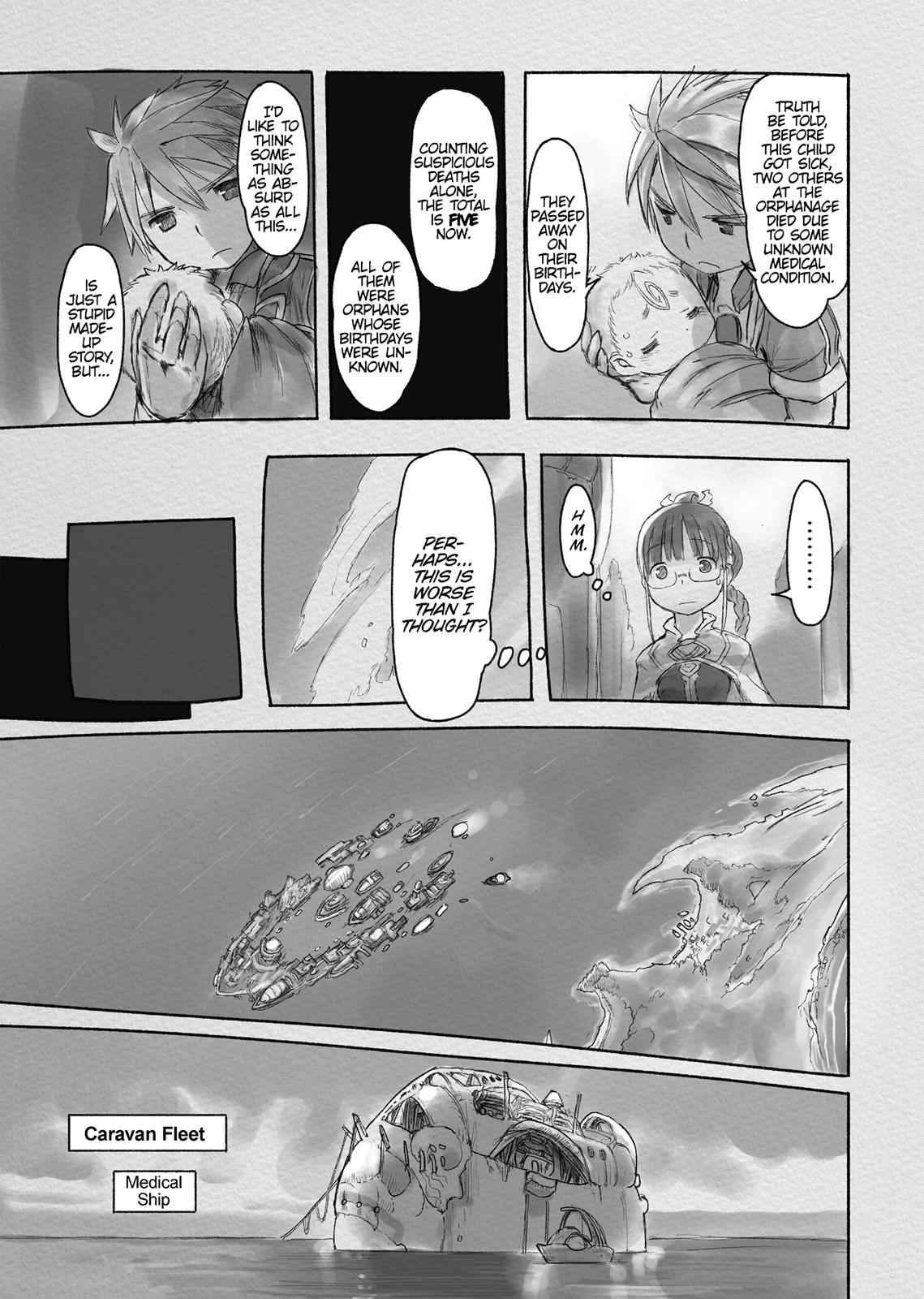 Made in Abyss Chap 42.5 - Next Chap 43.5