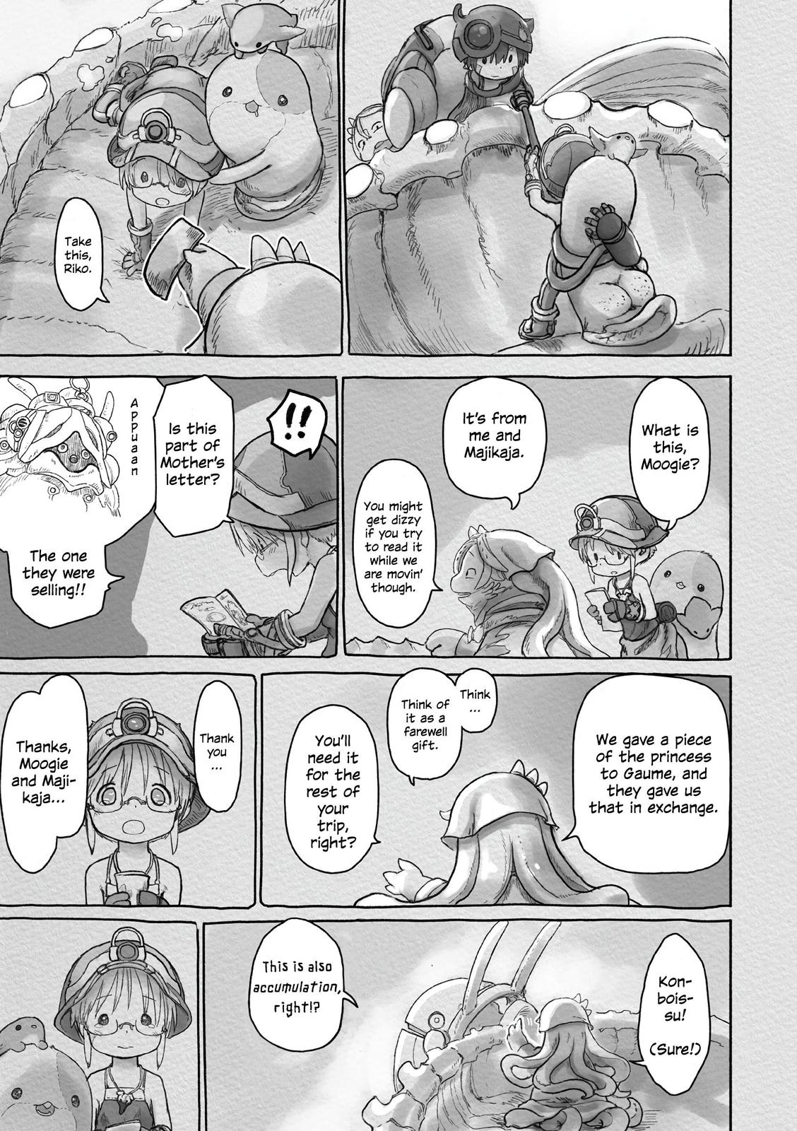 Made in Abyss Chap 58 - Next Chap 59