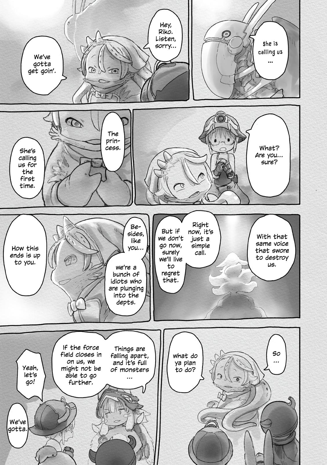 Made in Abyss Chap 58 - Next Chap 59