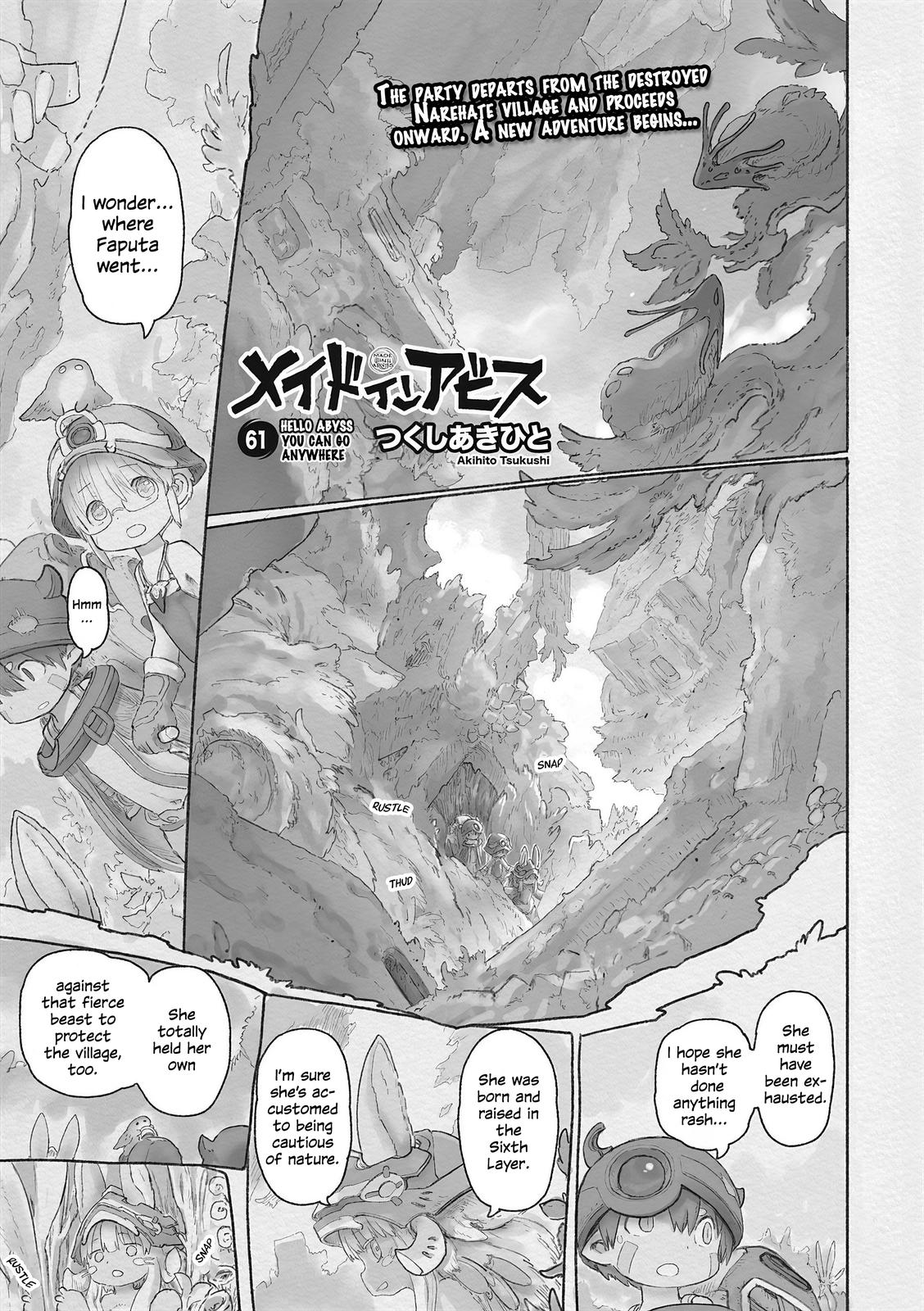 Made in Abyss Chap 61 - Next Chap 62