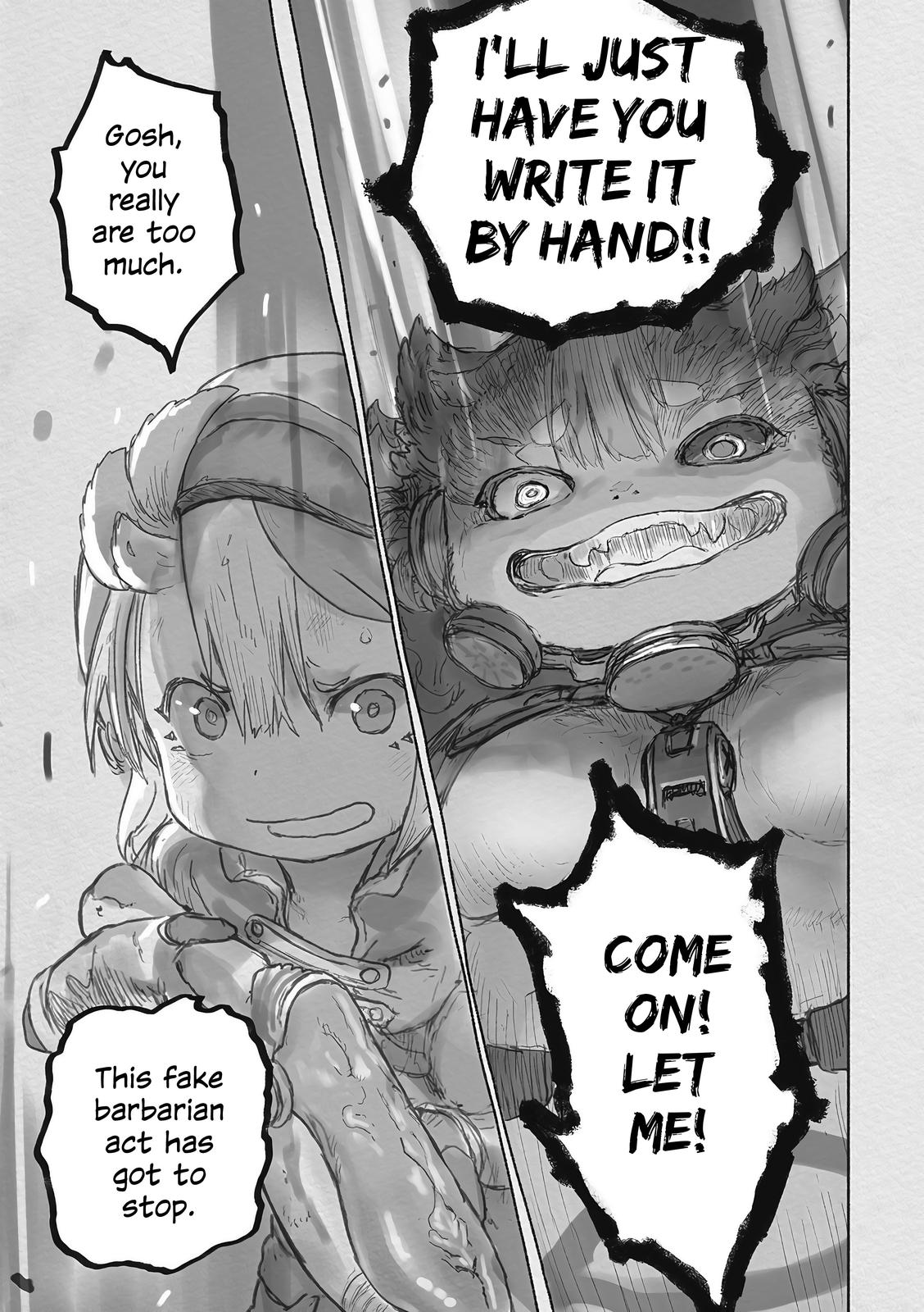 Made in Abyss Chap 63 - Next Chap 64