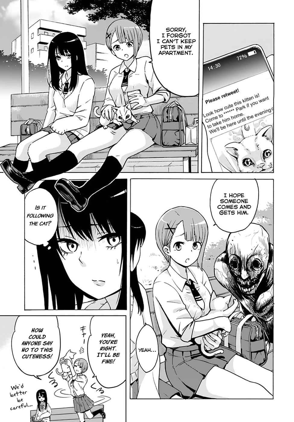Mieruko-chan Chap 4 - Next Chap 5