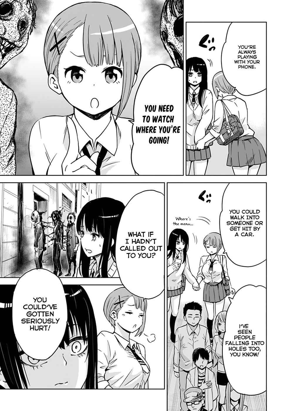 Mieruko-chan Chap 4 - Next Chap 5