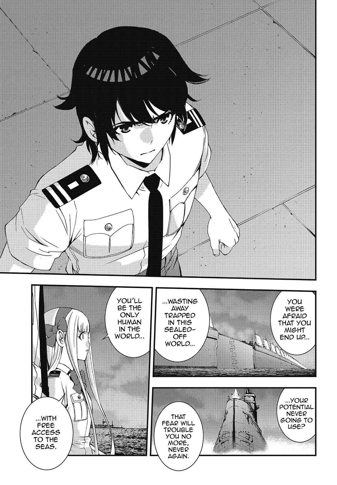 Aoki Hagane no Arpeggio Chap 80 - Next Chap 81