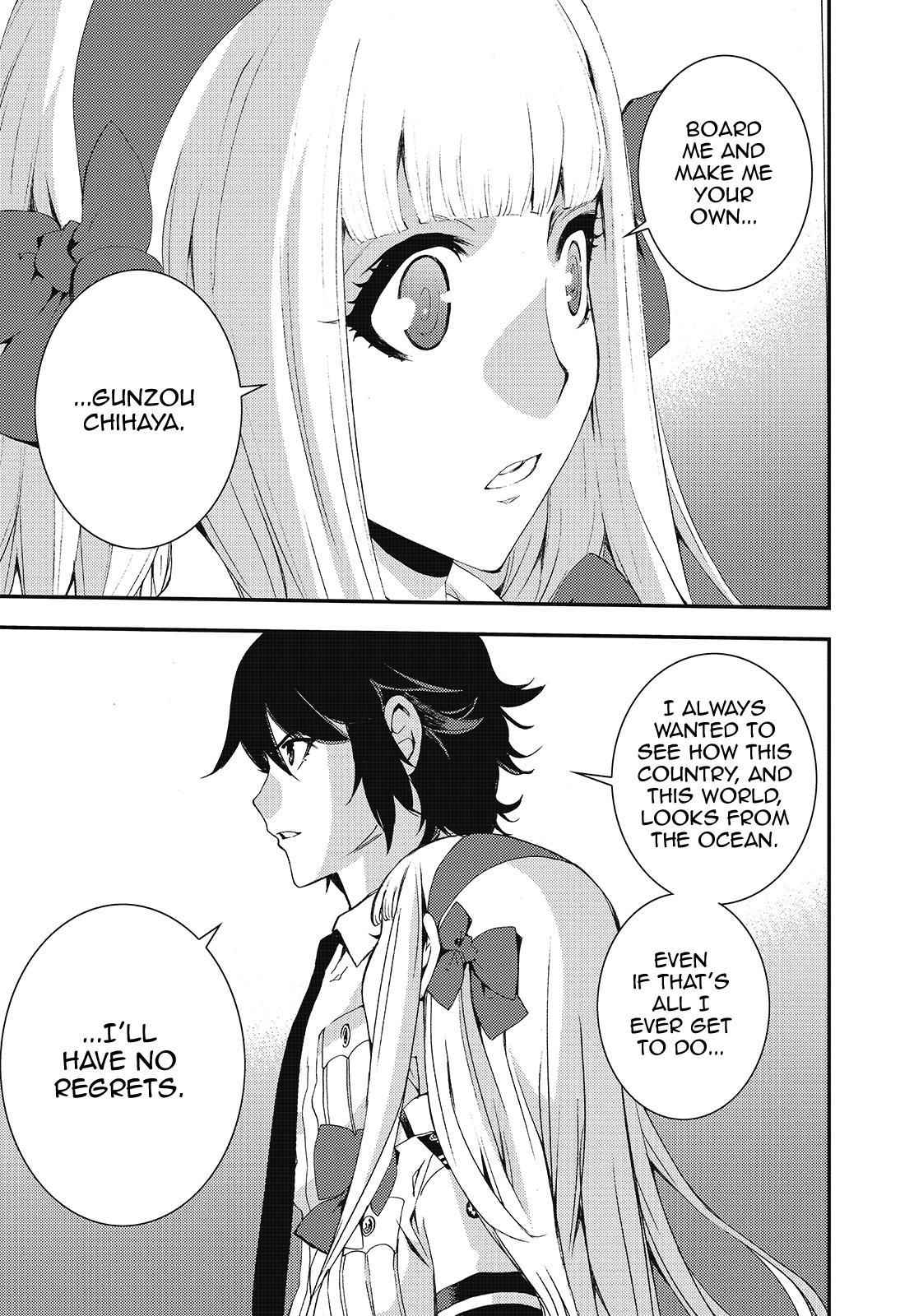Aoki Hagane no Arpeggio Chap 80 - Next Chap 81