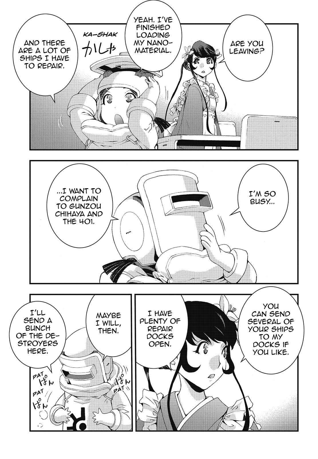 Aoki Hagane no Arpeggio Chap 80 - Next Chap 81