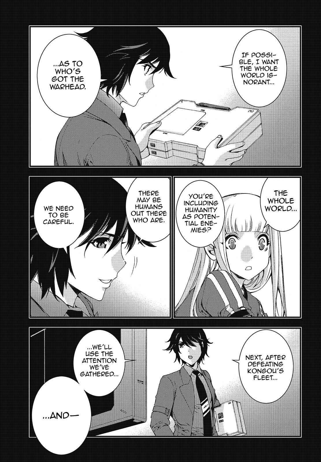 Aoki Hagane no Arpeggio Chap 82 - Next Chap 83