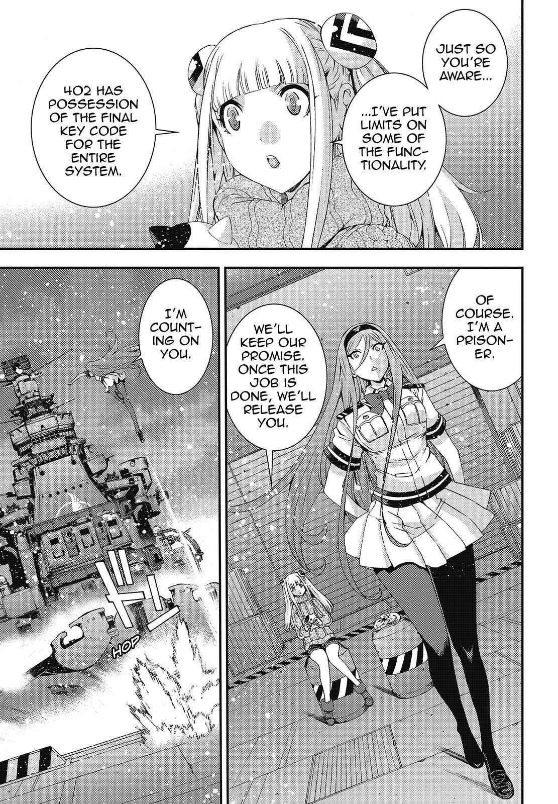 Aoki Hagane no Arpeggio Chap 82 - Next Chap 83