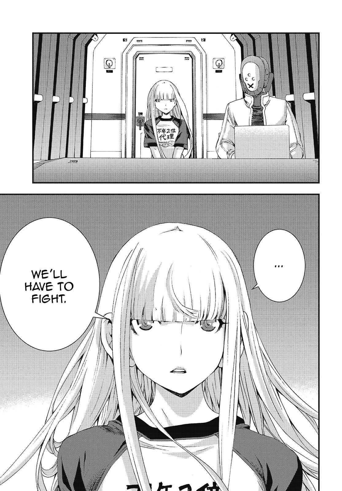 Aoki Hagane no Arpeggio Chap 83 - Next Chap 84