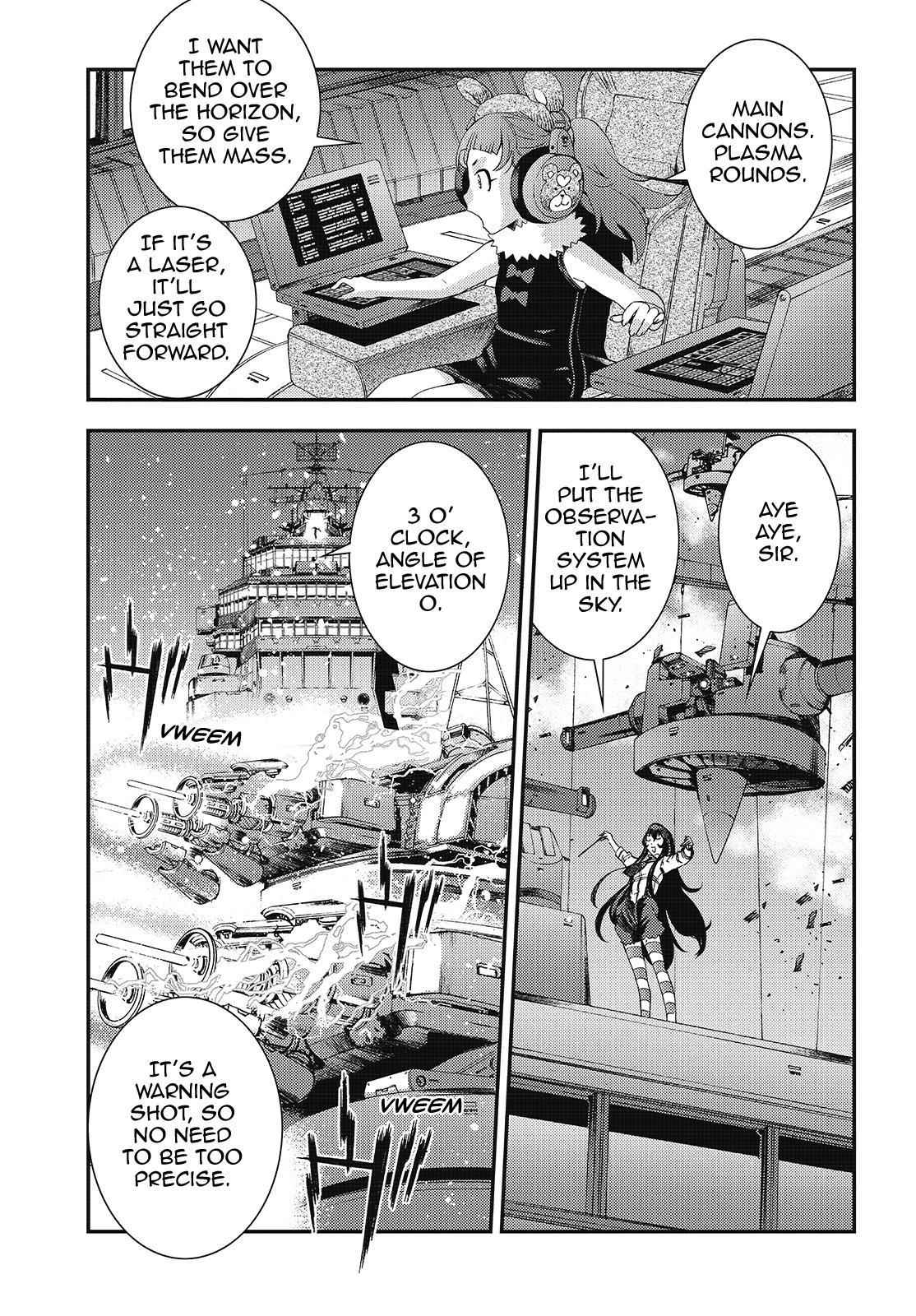 Aoki Hagane no Arpeggio Chap 83 - Next Chap 84
