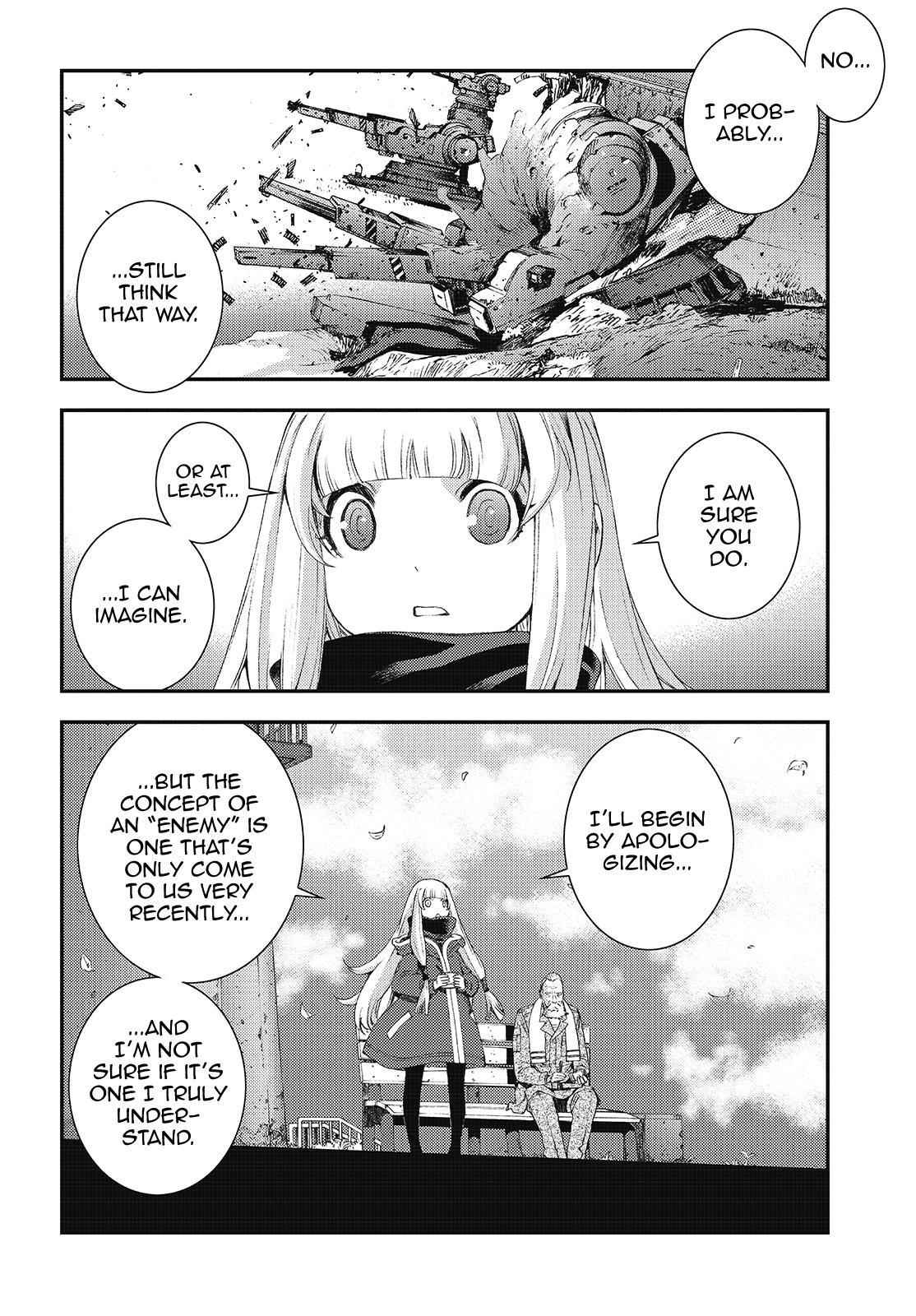 Aoki Hagane no Arpeggio Chap 84 - Next Chap 85
