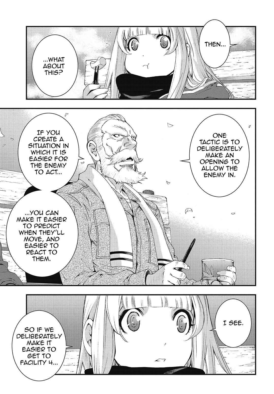 Aoki Hagane no Arpeggio Chap 84 - Next Chap 85