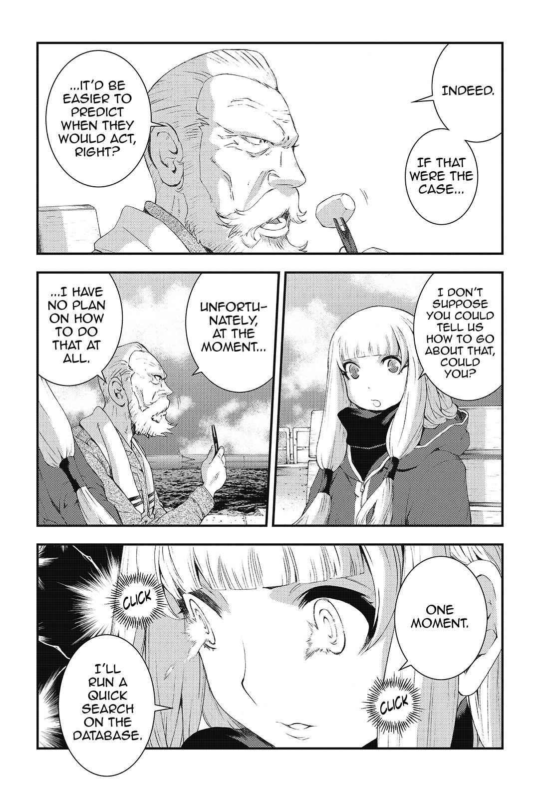 Aoki Hagane no Arpeggio Chap 84 - Next Chap 85
