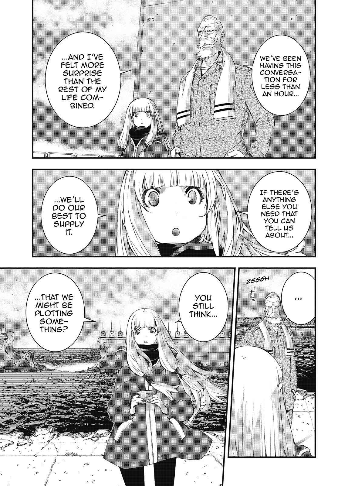 Aoki Hagane no Arpeggio Chap 84 - Next Chap 85
