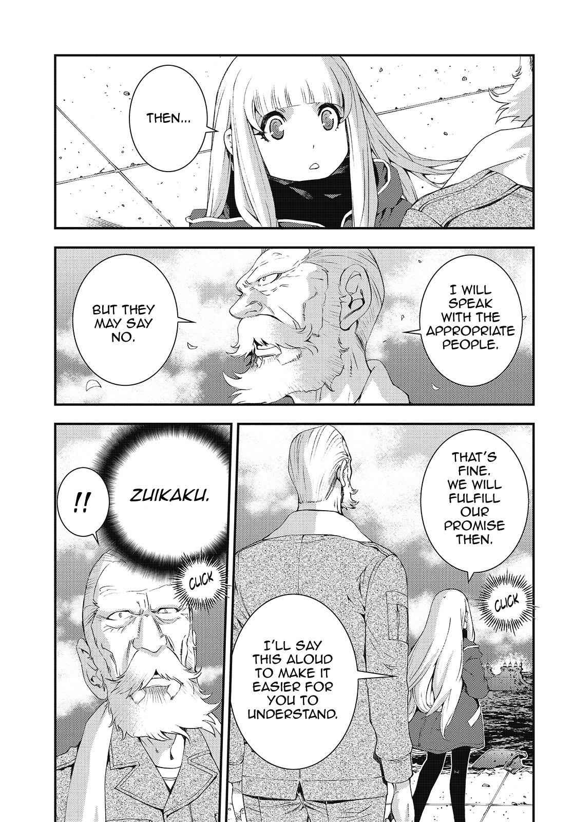 Aoki Hagane no Arpeggio Chap 84 - Next Chap 85